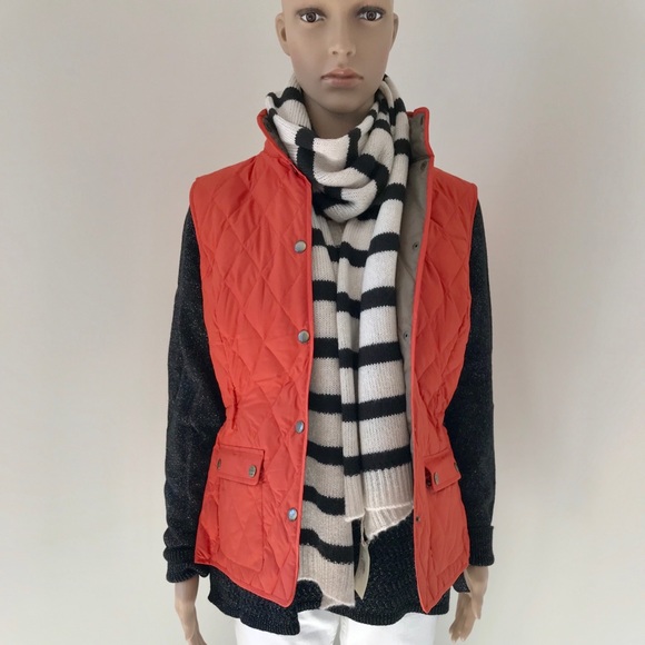 Orange Micro Thin Goose Down Vest Eddie Bauer - Picture 2 of 8